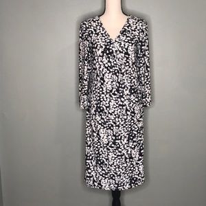 Chaps mock wrap dress — 3/$25 SALE item!